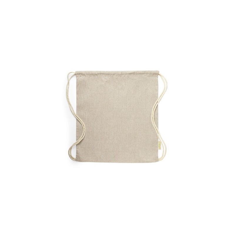 Sac à Dos Éco-Responsable Pratique Personnalisé Konim Matières : coton recyclé Couleurs : vert livraison express 24h 48h