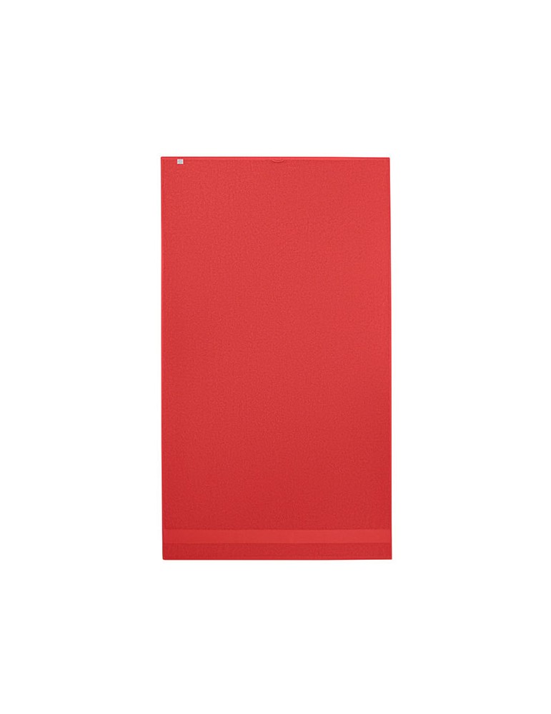 Serviette Éponge Coton Bio Personnalisée MERRY 180x100 cm pas cher