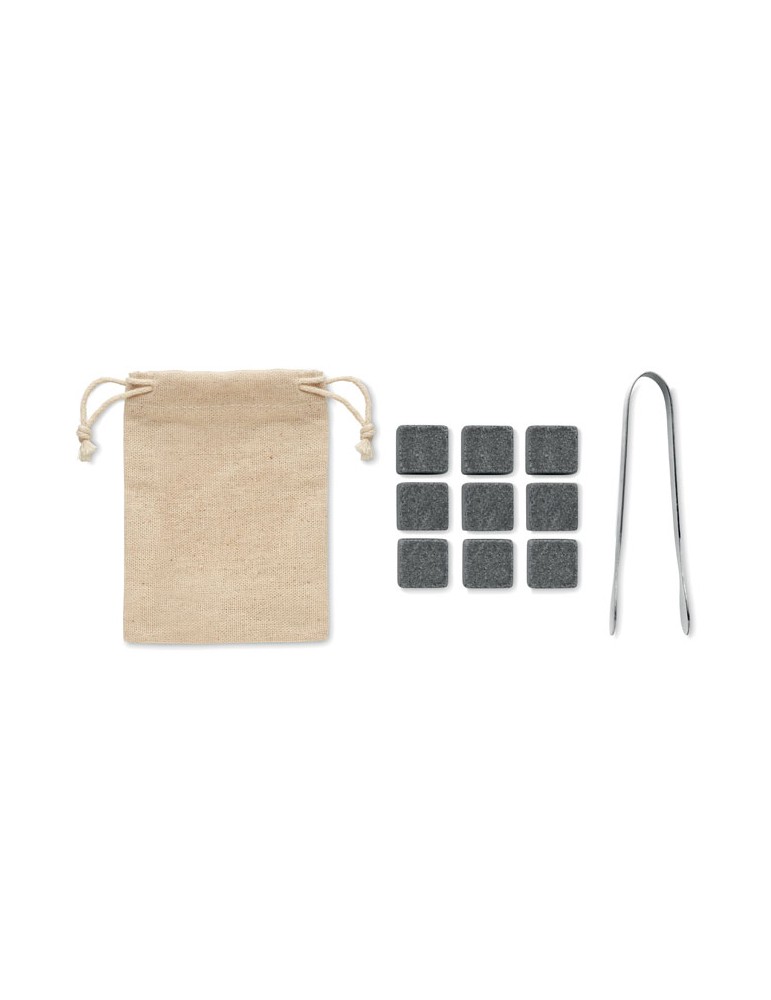 Cubes-glaçons en pierre personnalisés DUNDALK | Accessoires Bar pas cher