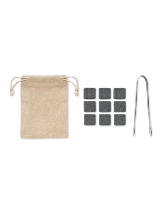 Cubes-glaçons en pierre personnalisés DUNDALK | Accessoires Bar pas cher