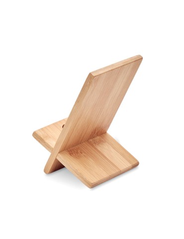 Support téléphone  en bambou WHIPPY - Pratique