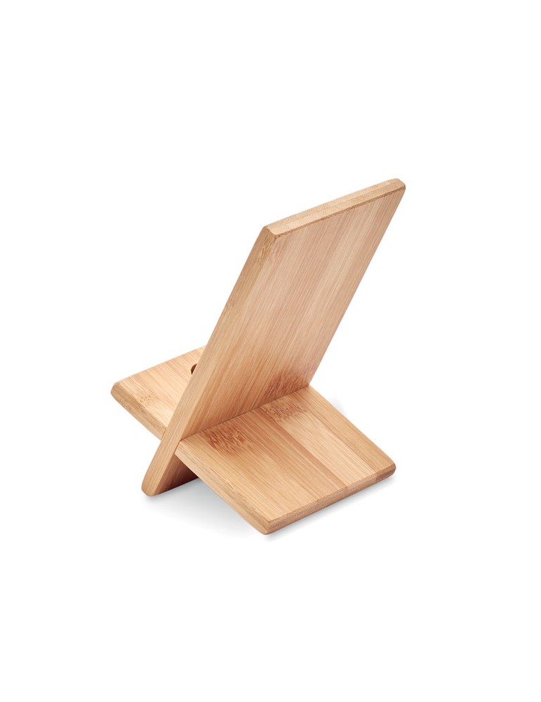Support téléphone  en bambou WHIPPY - Pratique