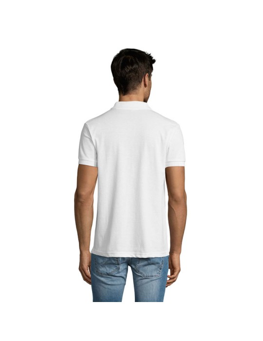 Polo homme polycoton personnalisé - PRIME MEN style et confort pas cher