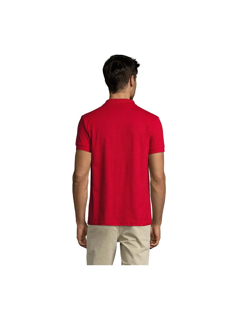 Polo homme polycoton personnalisé - PRIME MEN style et confort pas cher