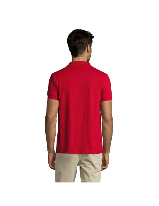 Polo homme polycoton personnalisé - PRIME MEN style et confort pas cher