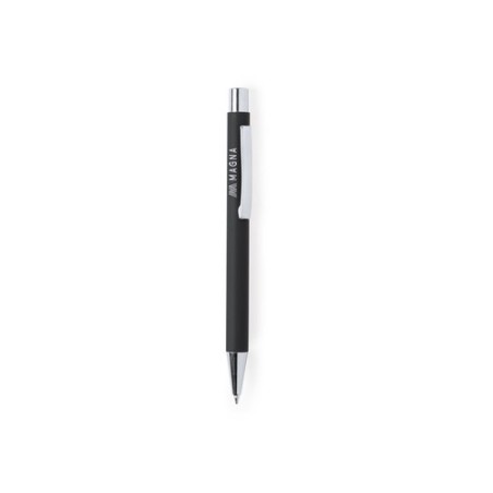 Stylo personnalisable publicitaire - Blavix Matières : caoutchouc Couleurs : rouge personnalisation sur mesure