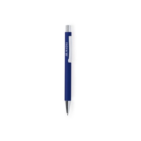 Stylo personnalisable publicitaire - Blavix Matières : caoutchouc Couleurs : rouge accessoire événementiel unique