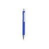 Stylo personnalisable publicitaire - Blavix Matières : caoutchouc Couleurs : bleu goodies publicitaire événementiel