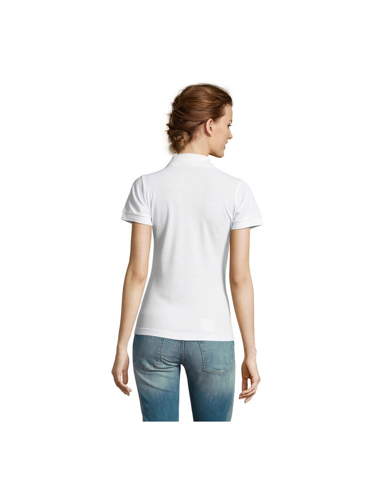 Polo femme polycoton personnalisé - PRIME confort et style pas cher