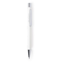 Stylo personnalisable publicitaire - Blavix Matières : caoutchouc Couleurs : noir impression haute définition