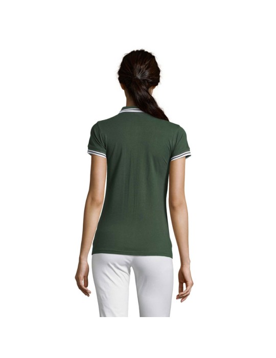 Polo Personnalisable 100% Coton - Femme Pasadena