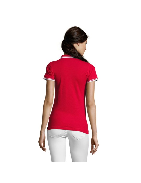 Polo Personnalisable 100% Coton - Femme Pasadena