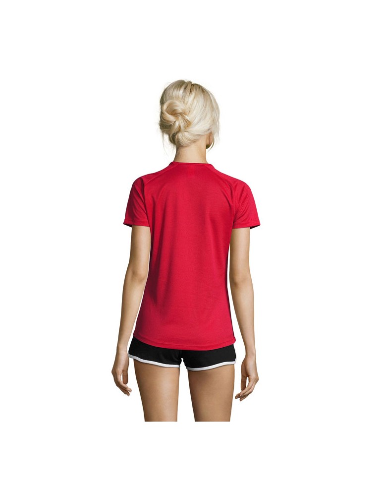 T-shirt Sporty Femme Personnalisé - Sport