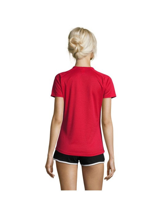 T-shirt Sporty Femme Personnalisé - Sport