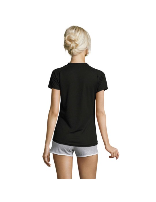 T-shirt Sporty Femme Personnalisé - Sport