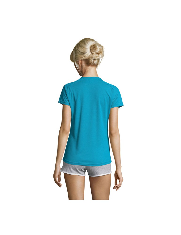 T-shirt Sporty Femme Personnalisé - Sport