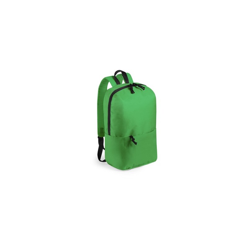 Sac à dos sportif personnalisé résistant pas cher - Galpox Matières : polyester Couleurs : jaune objet promotionnel éco-responsa