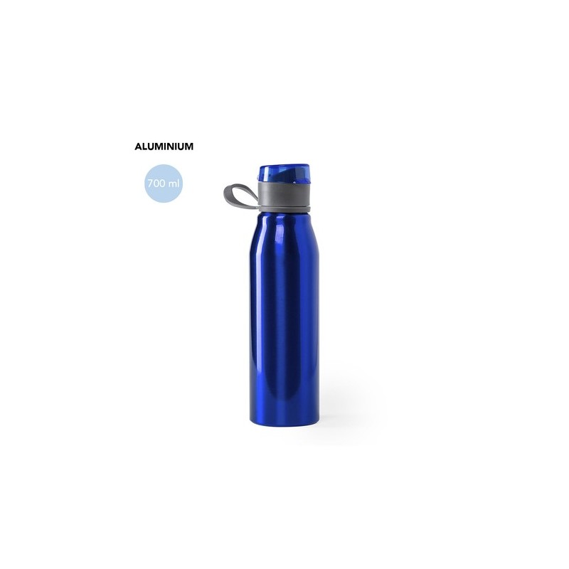 Bidon personnalisé  500ml - Cartex Matières : aluminium Couleurs : bleu objet promotionnel éco-responsable
