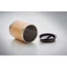 Gobelet isotherme personnalisé en acier inoxydable 250ml LOKKA Matières : acier inoxydable Couleurs : bois marquage laser ultra 