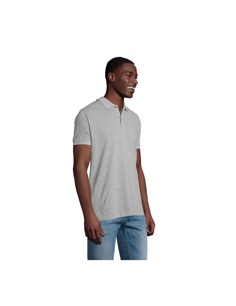Polo PLANET MEN - 100% Coton Bio Personnalisé pas cher