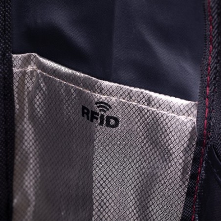 Sac à Dos Antivol Personnalisé pour Voyage et Bureau - Komplete Matières : polyester Couleurs : rouge cadeau affaires élégant