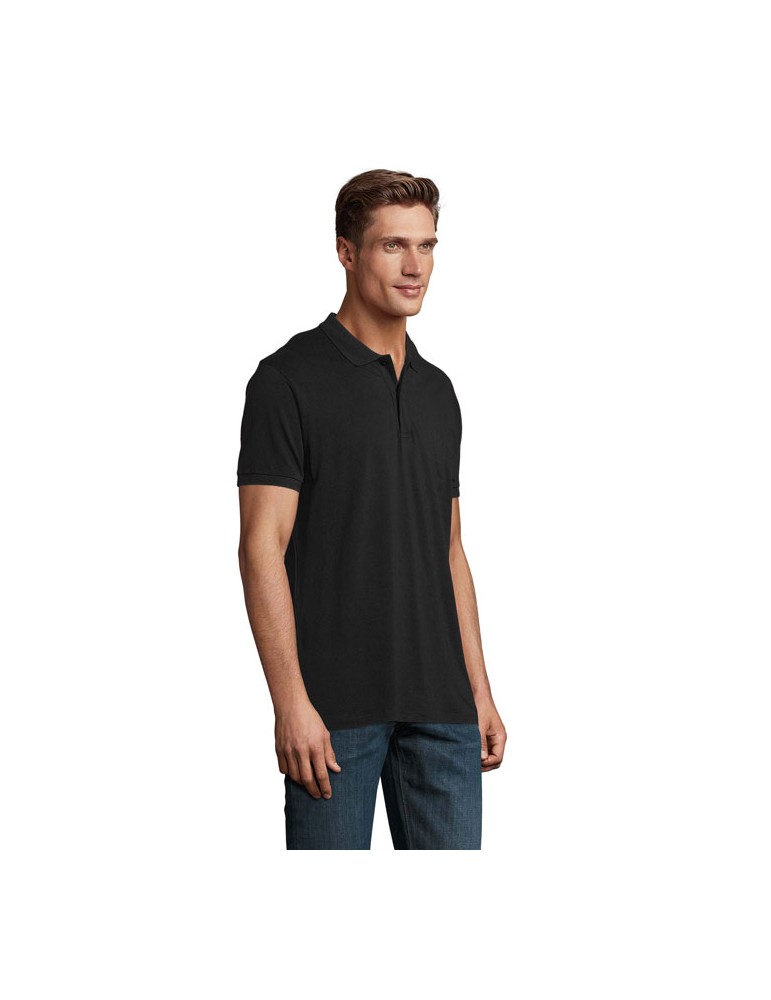 Polo PLANET MEN - 100% Coton Bio Personnalisé pas cher