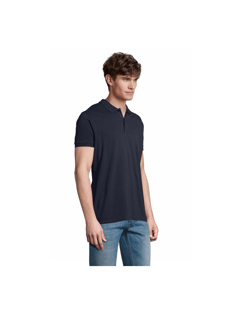 Polo PLANET MEN - 100% Coton Bio Personnalisé pas cher