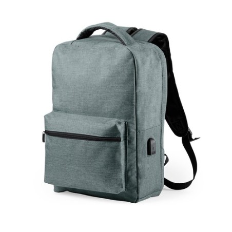Sac à Dos Antivol Personnalisé pour Voyage et Bureau - Komplete Matières : polyester Couleurs : rouge objet publicitaire robuste