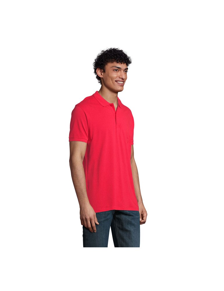 Polo PLANET MEN - 100% Coton Bio Personnalisé pas cher