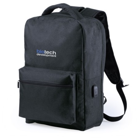Sac à Dos Antivol Personnalisé pour Voyage et Bureau - Komplete Matières : polyester Couleurs : rouge goodies publicitaire durab
