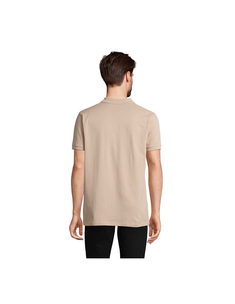 Polo PLANET MEN - 100% Coton Bio Personnalisé pas cher