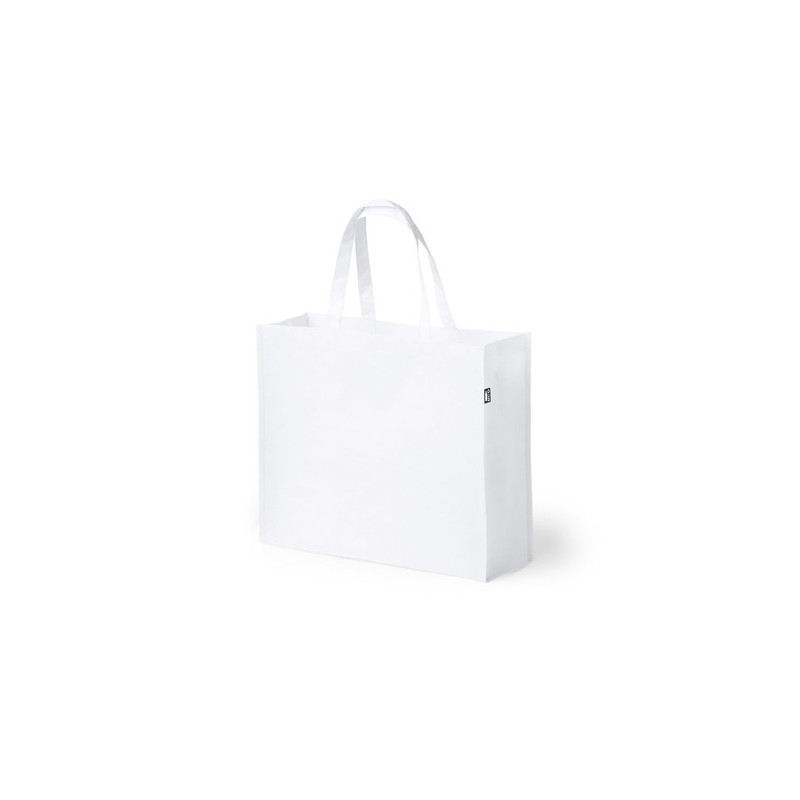 Sac Éco-responsable de Shopping en RPET Personnalisé Kaiso pas cher Couleurs : vert Matières : polyester recyclé marquage couleu