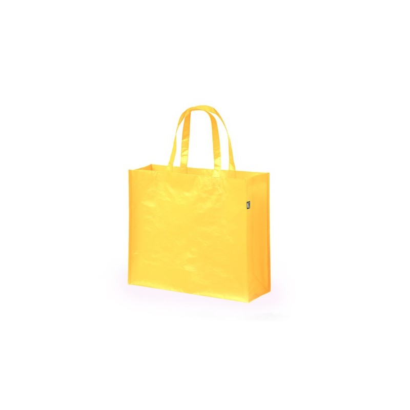 Sac Éco-responsable de Shopping en RPET Personnalisé Kaiso pas cher Couleurs : vert Matières : polyester recyclé marquage laser 