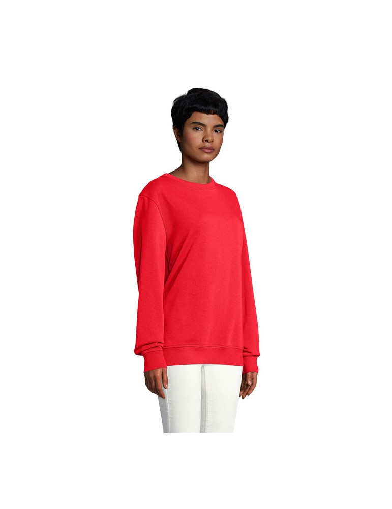 Sweat Unisexe - Coton Bio et Polyester Recyclé Personnalisé COMET pas cher