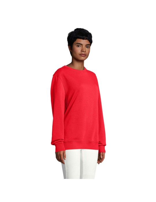 Sweat Unisexe - Coton Bio et Polyester Recyclé Personnalisé COMET pas cher