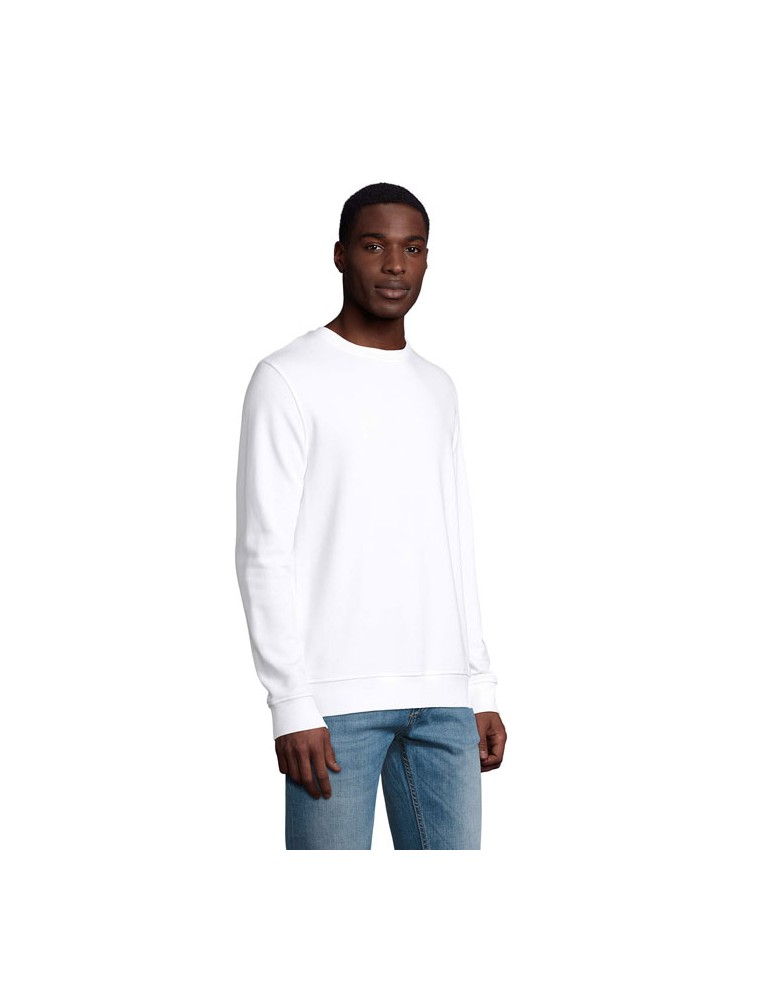 Sweat Unisexe - Coton Bio et Polyester Recyclé Personnalisé COMET pas cher