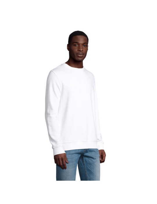 Sweat Unisexe - Coton Bio et Polyester Recyclé Personnalisé COMET pas cher