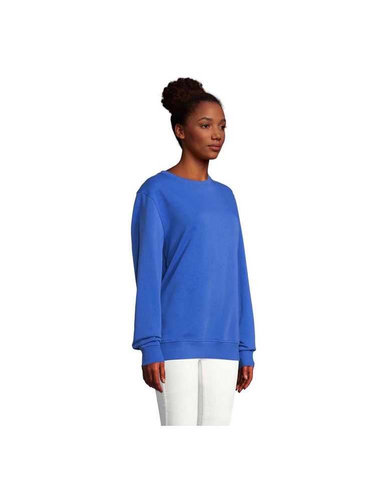 Sweat Unisexe - Coton Bio et Polyester Recyclé Personnalisé COMET pas cher