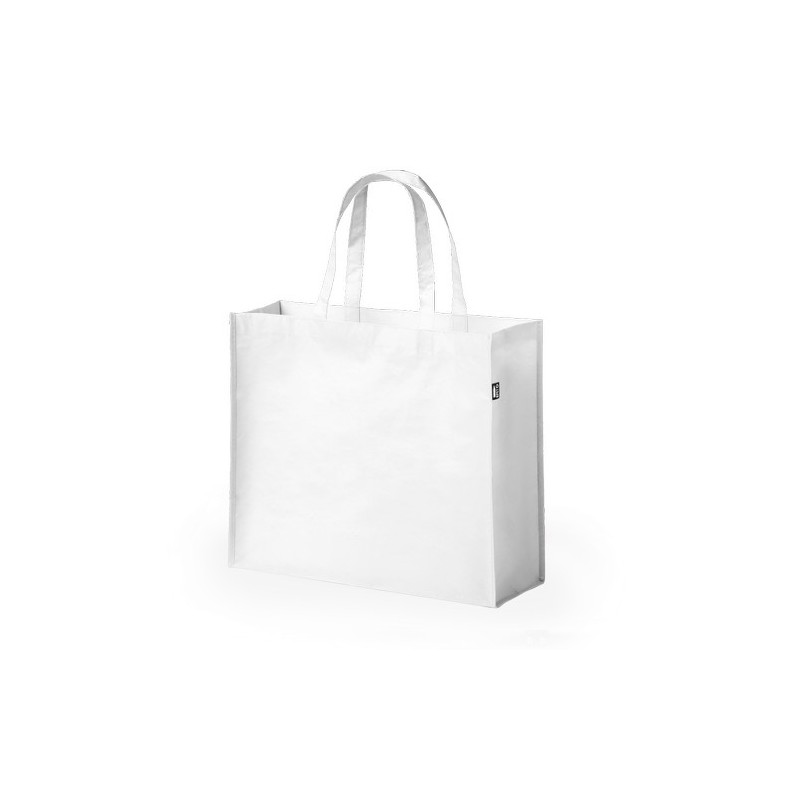 Sac Éco-responsable de Shopping en RPET Personnalisé Kaiso pas cher Couleurs : vert Matières : polyester recyclé objet promotion