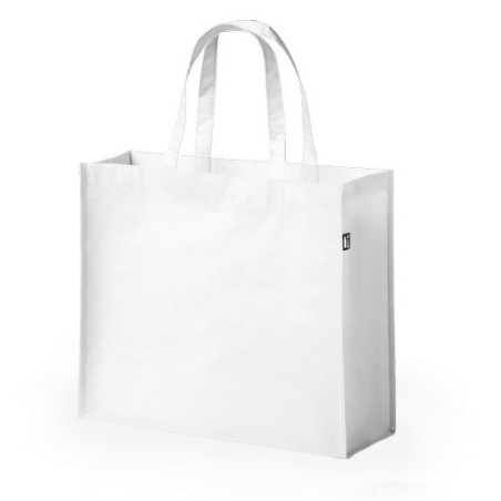 Sac Éco-responsable de Shopping en RPET Personnalisé Kaiso pas cher Couleurs : vert Matières : polyester recyclé objet promotion