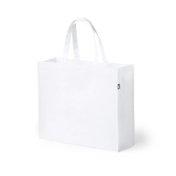 Sac Éco-responsable de Shopping en RPET Personnalisé Kaiso pas cher Couleurs : rouge Matières : polyester recyclé objet publicit
