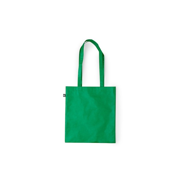 Sac Shopping Éco-responsable en RPET Personnalisé pas cher - Frilend Couleurs : blanc Matières : polyester recyclé cadeau entrep
