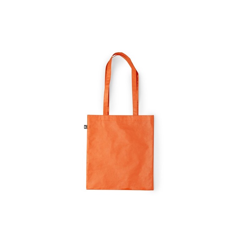 Sac Shopping Éco-responsable en RPET Personnalisé pas cher - Frilend Couleurs : blanc Matières : polyester recyclé goodies publi