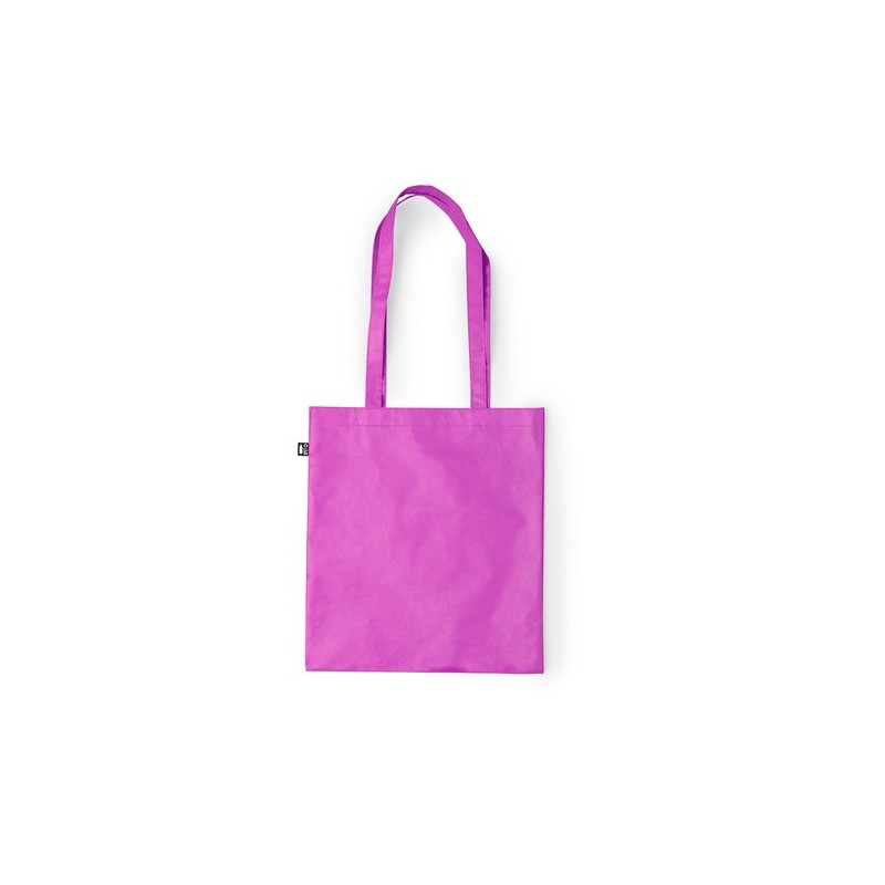 Sac Shopping Éco-responsable en RPET Personnalisé pas cher - Frilend Couleurs : blanc Matières : polyester recyclé personnalisat