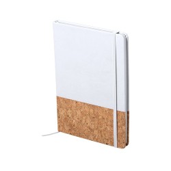 Bloc Notes Personnalisable Éco-responsable Bluster Matières : liège Couleurs : vert cadeau client original