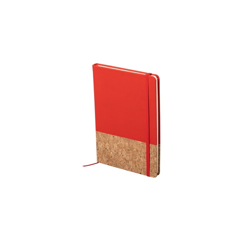 Bloc Notes Personnalisable Éco-responsable Bluster Matières : liège Couleurs : vert objet publicitaire robuste