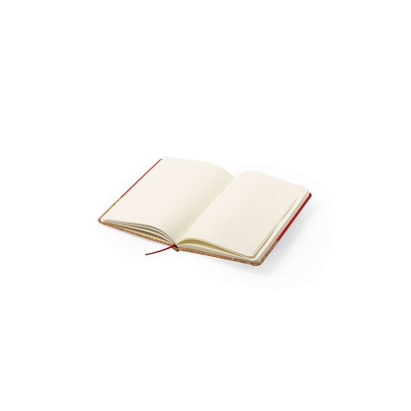 Bloc Notes Personnalisable Éco-responsable Bluster Matières : liège Couleurs : noir cadeau entreprise pas cher