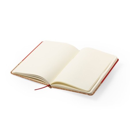 Bloc Notes Personnalisable Éco-responsable Bluster Matières : liège Couleurs : noir cadeau entreprise pas cher