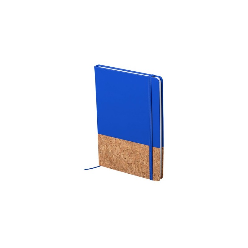 Bloc Notes Personnalisable Éco-responsable Bluster Matières : liège Couleurs : noir goodies personnalisé en stock