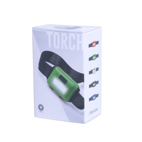 Lampe de poche sportive personnalisable Vilox Couleurs : vert goodies publicitaire événementiel